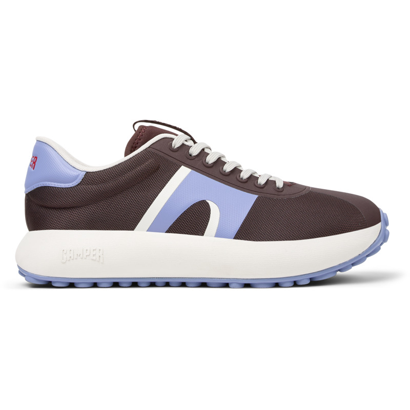 CAMPER Pelotas Athens - Casual para Hombre - Burdeos, talla 45, Textil