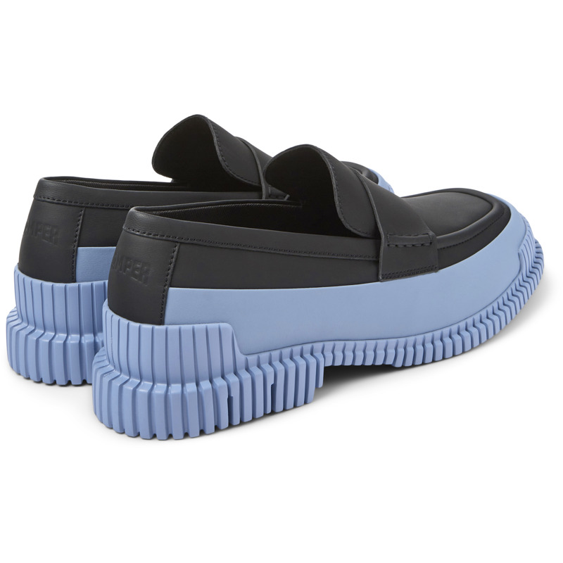 CAMPER Pix - Elegante Schuhe Für Herren - Schwarz,Blau, Größe 40, Glattleder