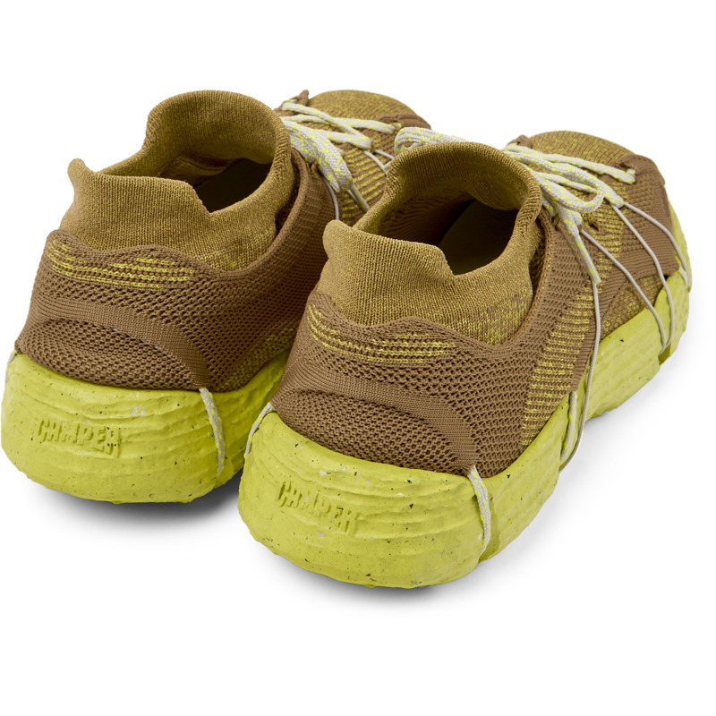 CAMPER ROKU - Sneaker Für Herren - Braun ,Gelb, Größe 45, Textile