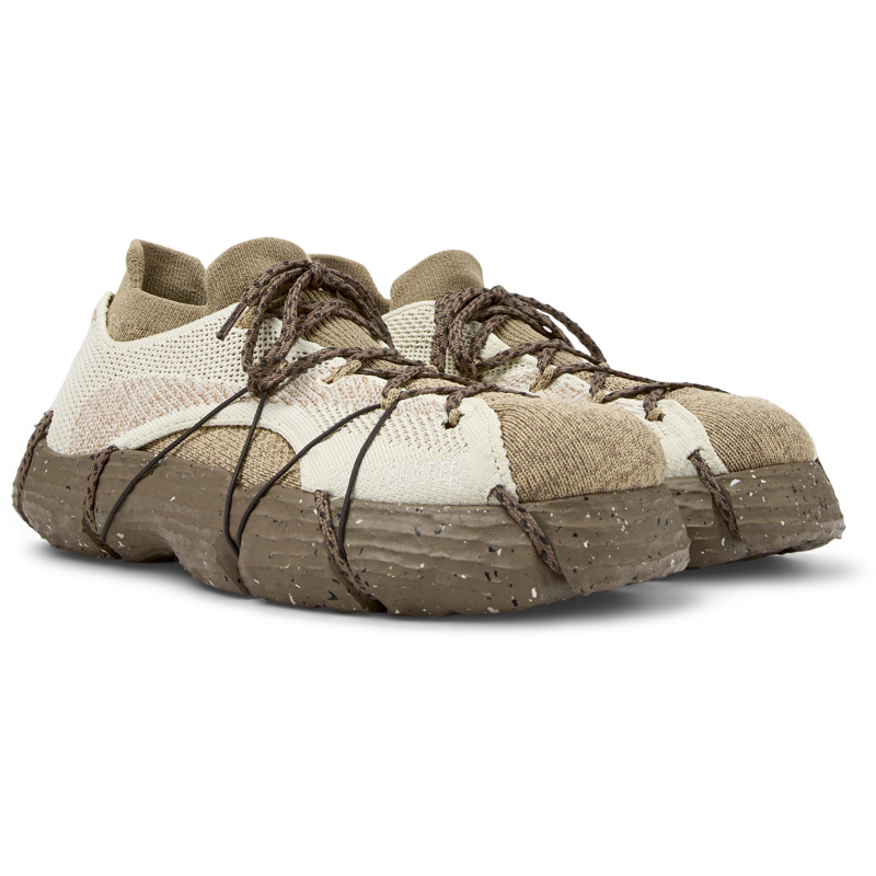 Camper Roku Sneaker In White,beige,nude