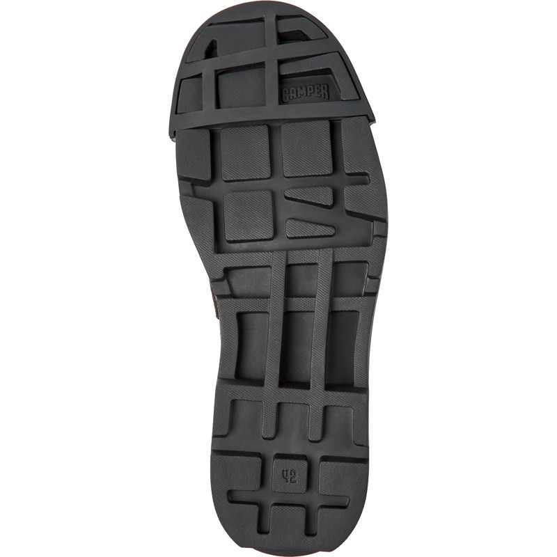 CAMPER Junction - Loafers For Men - Grey, Size 44, Suede