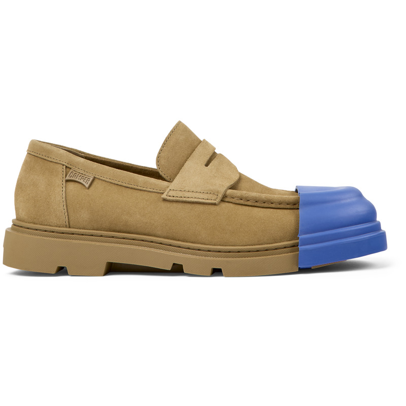 CAMPER Junction - Loafers For Men - Brown, Size 45, Suede