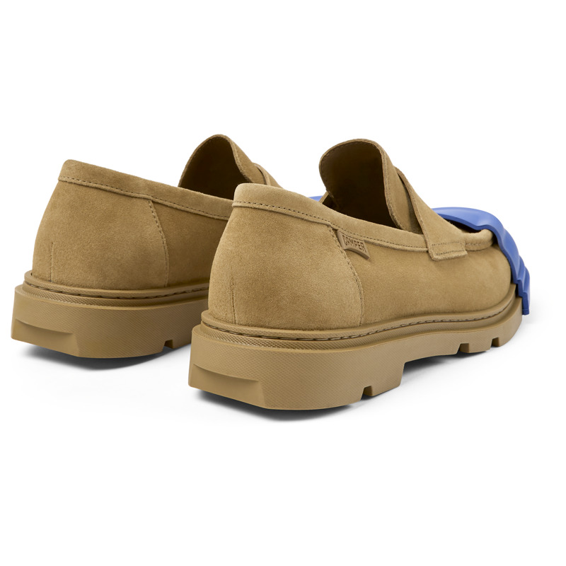 CAMPER Junction - Loafers For Men - Brown, Size 42, Suede