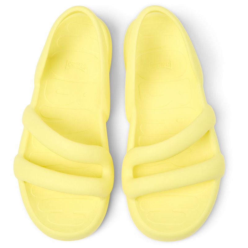 CAMPER Kobarah Flat - Sandals For Men - Yellow, Size 39, Synthetic