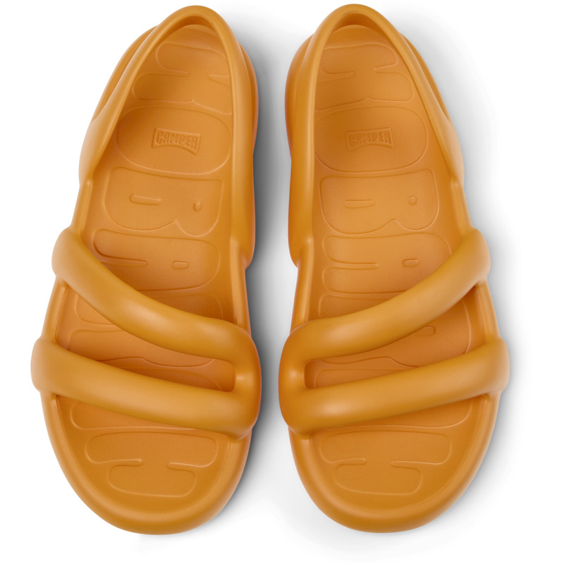 CAMPER Kobarah Flat - Sandals For Men - Orange, Size 41, Synthetic