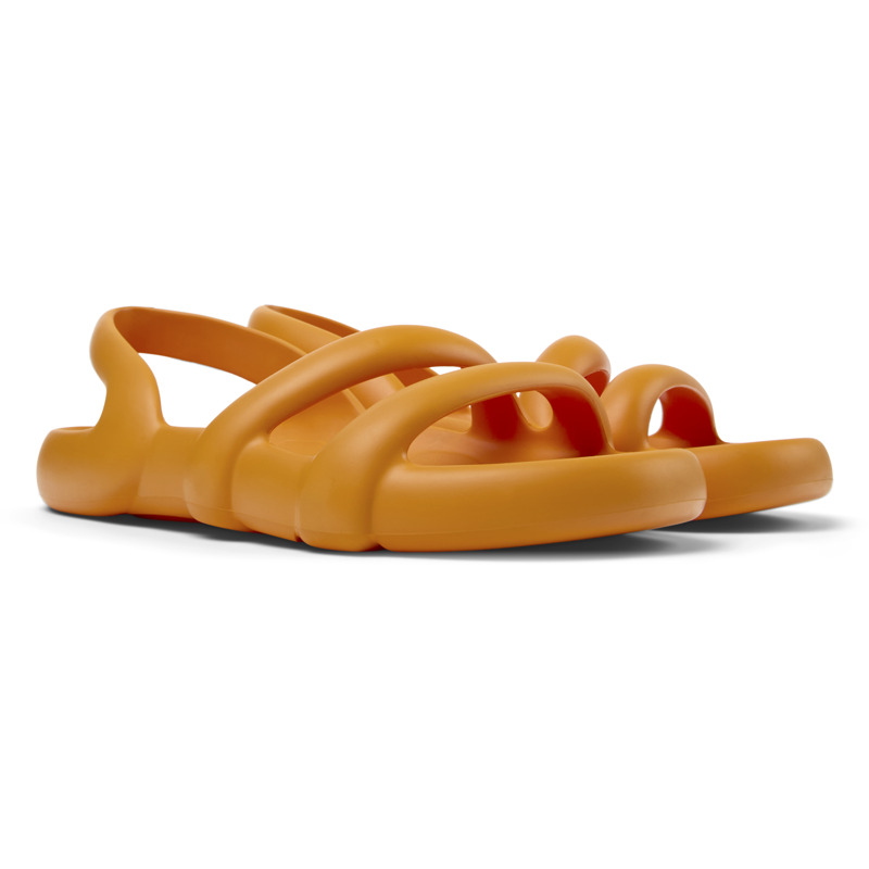 CAMPER Kobarah Flat - Sandals For Men - Orange, Size 41, Synthetic