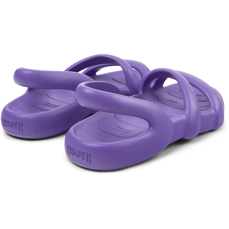 CAMPER Kobarah Flat - Sandals For Men - Purple, Size 40, Synthetic