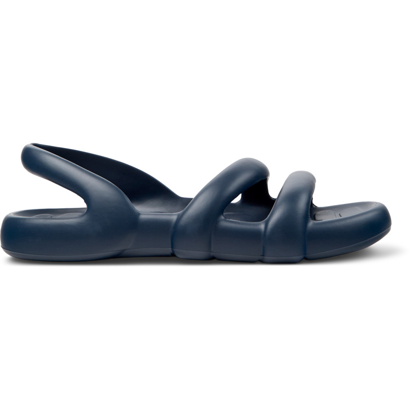 Camper Kobarah Flat Slingback Sandal In Blue