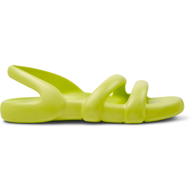 CAMPER Kobarah Flat - Sandalias para Hombre - Amarillo, talla 39, Sintético