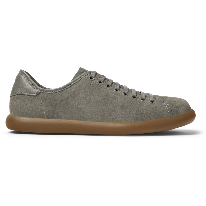 CAMPER Pelotas Soller - Inicio para Hombre - Gris, talla 39, Piel Vuelta/Piel Lisa