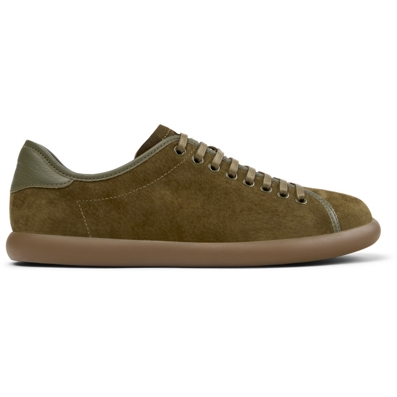 CAMPER Pelotas Soller - Casual para Hombre - Verde, talla 40, Piel Vuelta/Piel Lisa