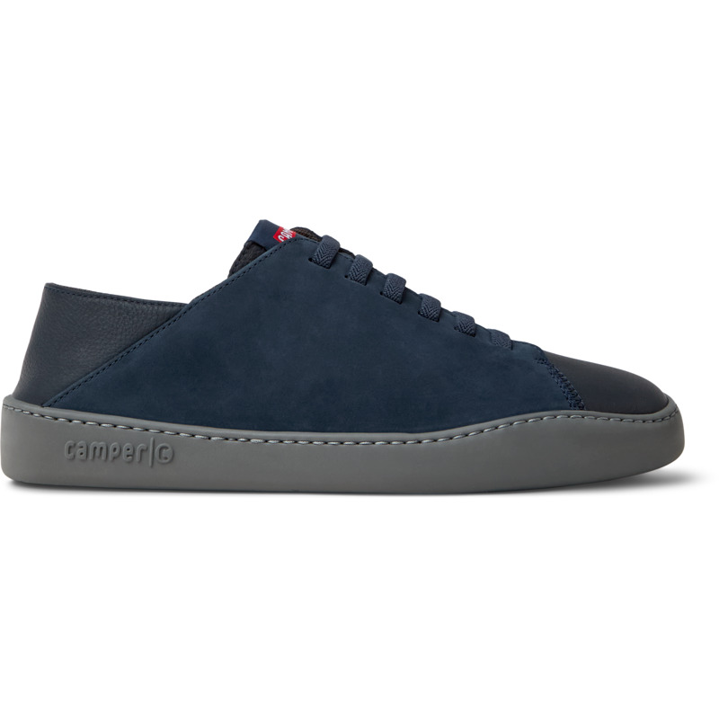 CAMPER Twins - Zapatillas para Hombre - Azul, talla 39, Piel Vuelta/Piel Lisa