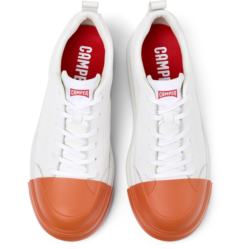 CAMPER Junction Runner - Sneakers Για Ανδρικα - Λευκό, Μέγεθος 42, Smooth Leather