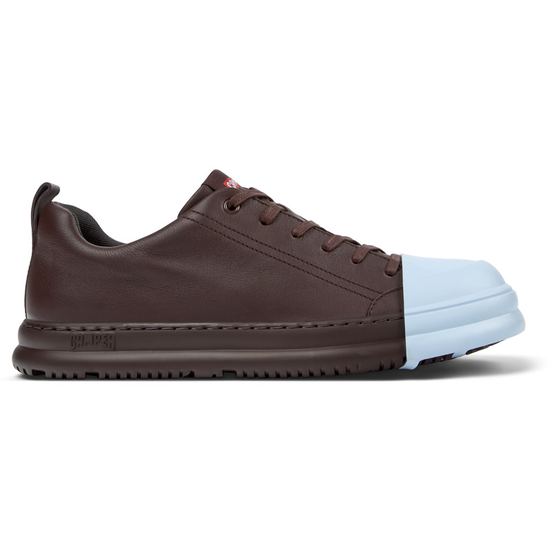 CAMPER Junction Runner - Sneakers Για Ανδρικα - Μπορντό, Μέγεθος 46, Smooth Leather