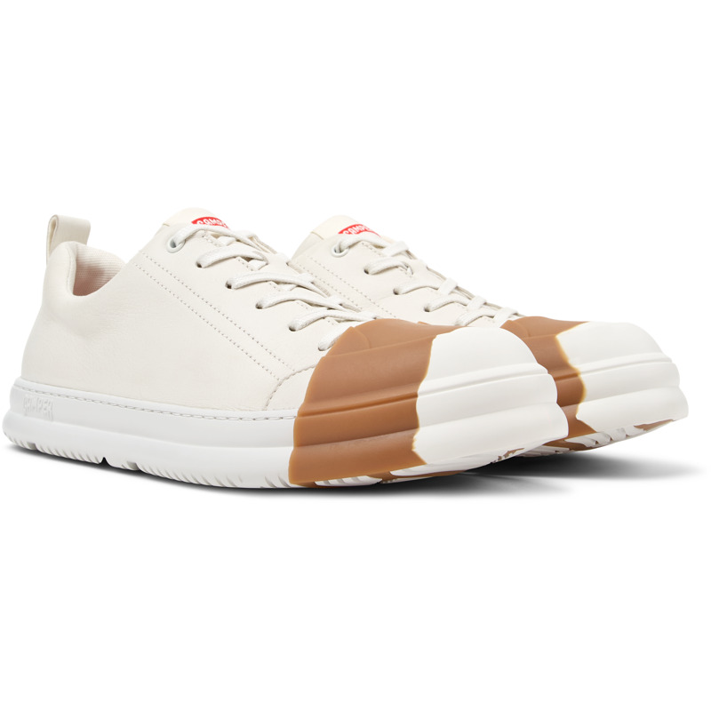 CAMPER Junction Runner - Casual For Men - White, Size 45, Smooth Leather