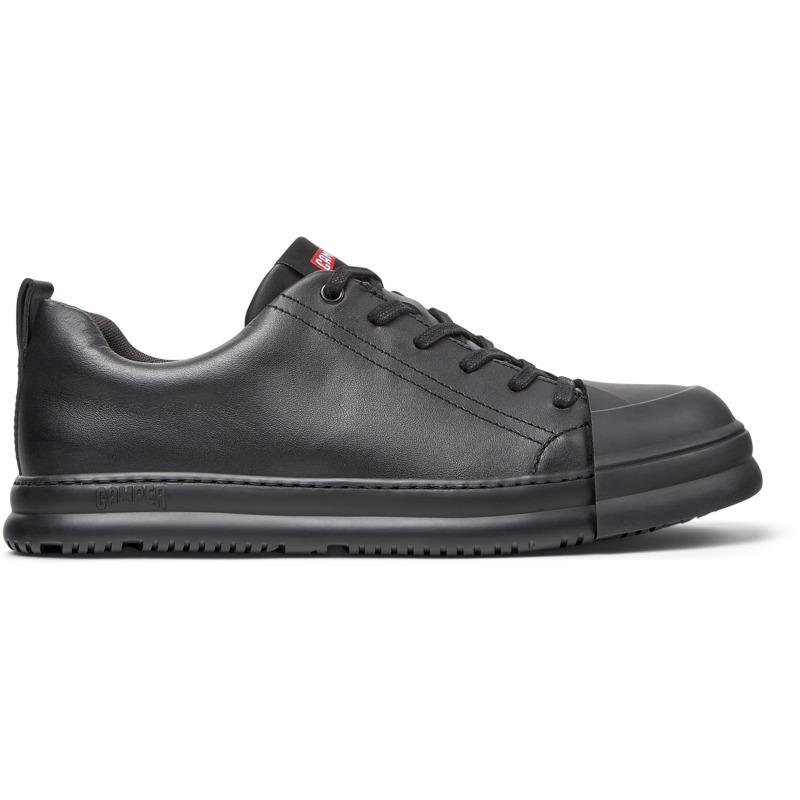 CAMPER Junction Runner - Casual para Hombre - Negro, talla 39, Piel Lisa