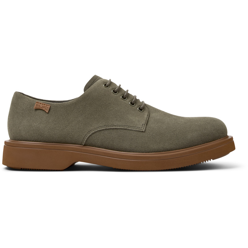 CAMPER Norman - Elegante schuhe für Herren - Grün, Größe 39, Veloursleder