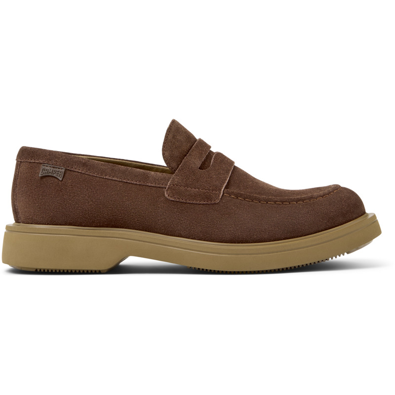 CAMPER Norman - Zapatos de vestir para Hombre - Marron, talla 42, Ante o Piel Vuelta