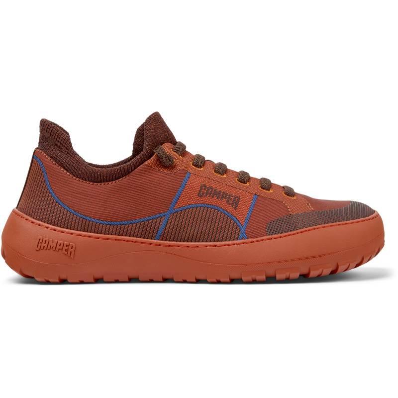 CAMPER Peu Serra - Casual para Hombre - Burdeos,Naranja, talla 39, Textil