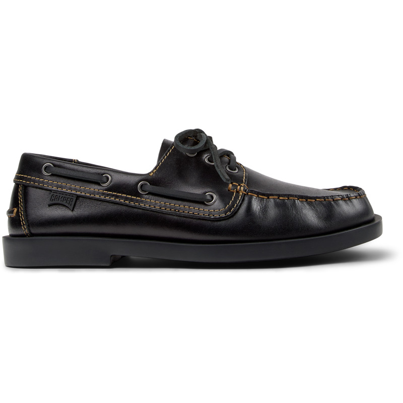 CAMPER Don - Casual para Hombre - Negro, talla 44, Piel Lisa