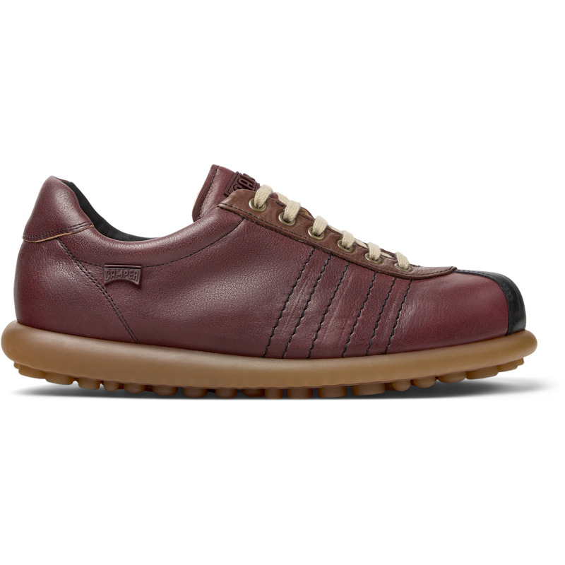 CAMPER Pelotas - Casual para Hombre - Burdeos, talla 39, Piel Lisa