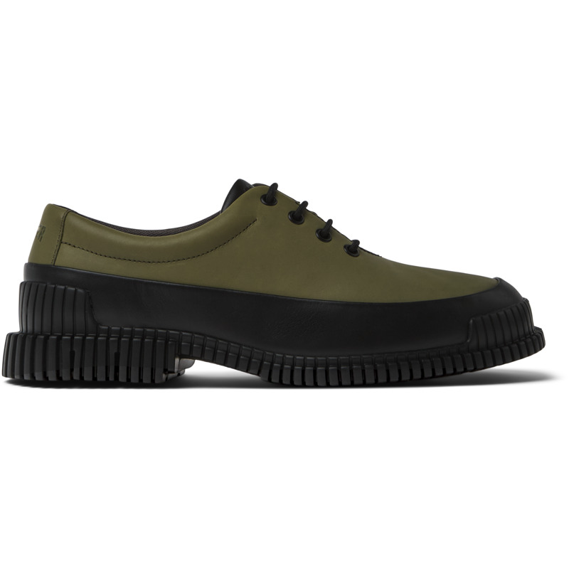 Camper G3d Pix Twins Oxford Shoes In Black,grey,green