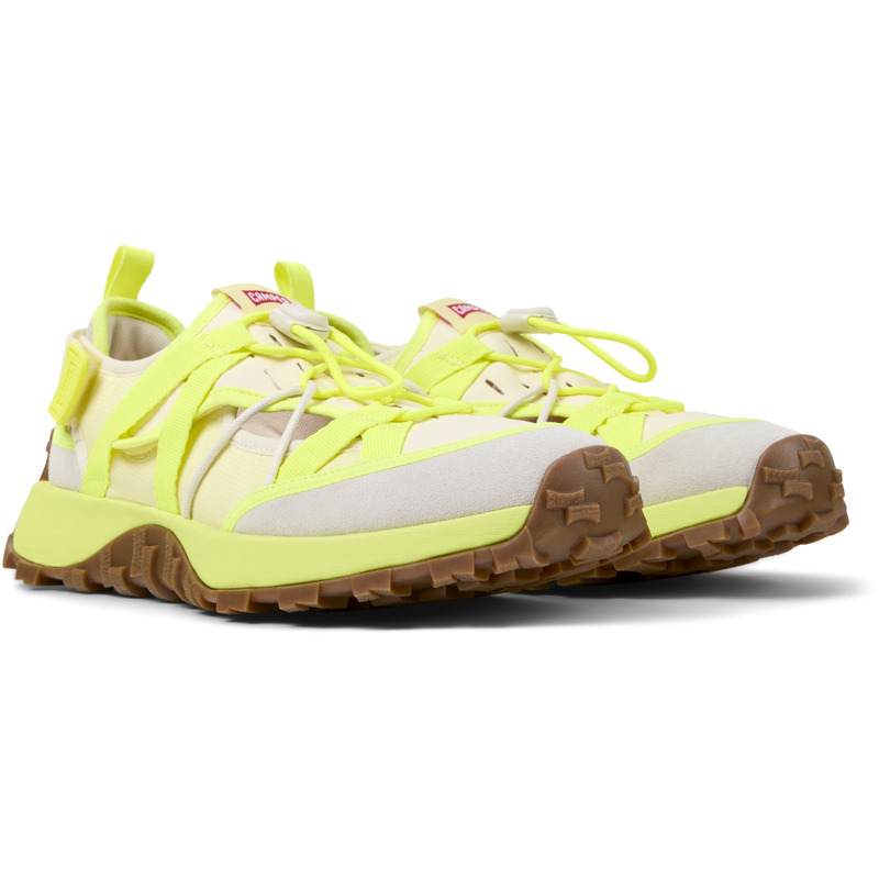 Shop Camper Drift Trail Vibram In White,yellow