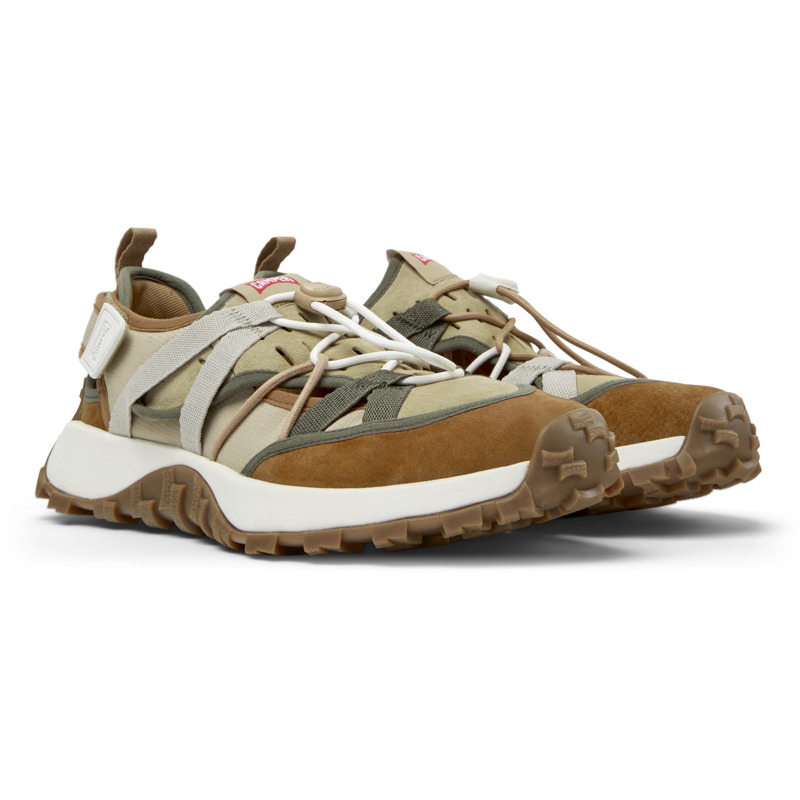 Camper Drift Trail Sneakers In Beige,brown