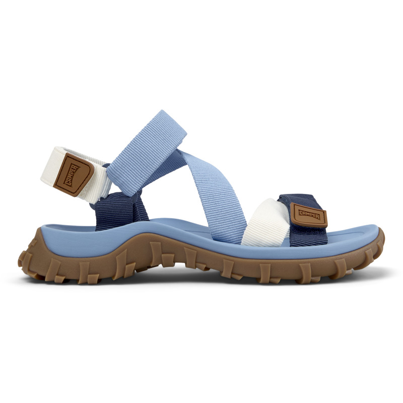 CAMPER Drift Trail Sandal - Casual para Hombre - Azul,Blanco, talla 39, Textil