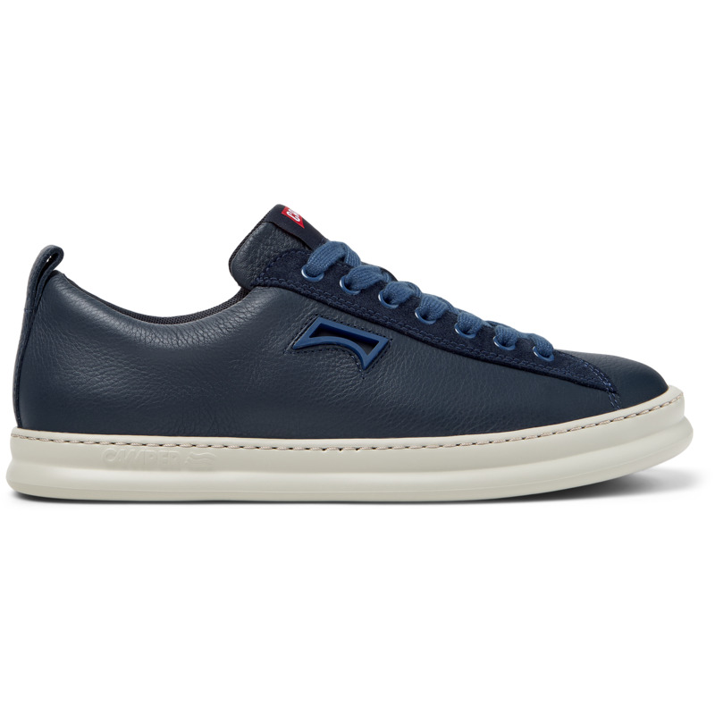 CAMPER Runner Four - Inicio para Hombre - Azul, talla 46, Piel Lisa/Piel Vuelta