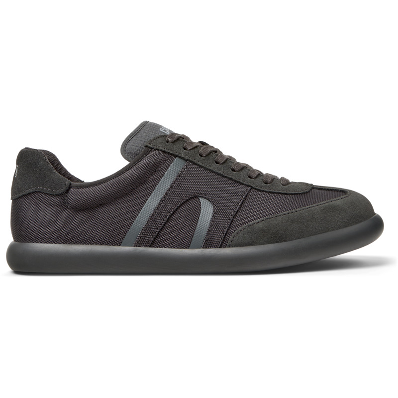 Camper Pelotas Soller Suede Sneakers In Gray