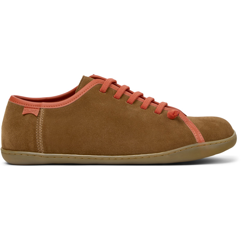 CAMPER Twins - Casual para Hombre - Marron, talla 44, Piel Vuelta/Piel Lisa