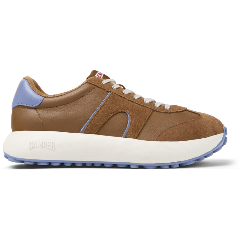 CAMPER Pelotas Athens - Casual para Hombre - Marron, talla 46, Piel Lisa/Piel Vuelta
