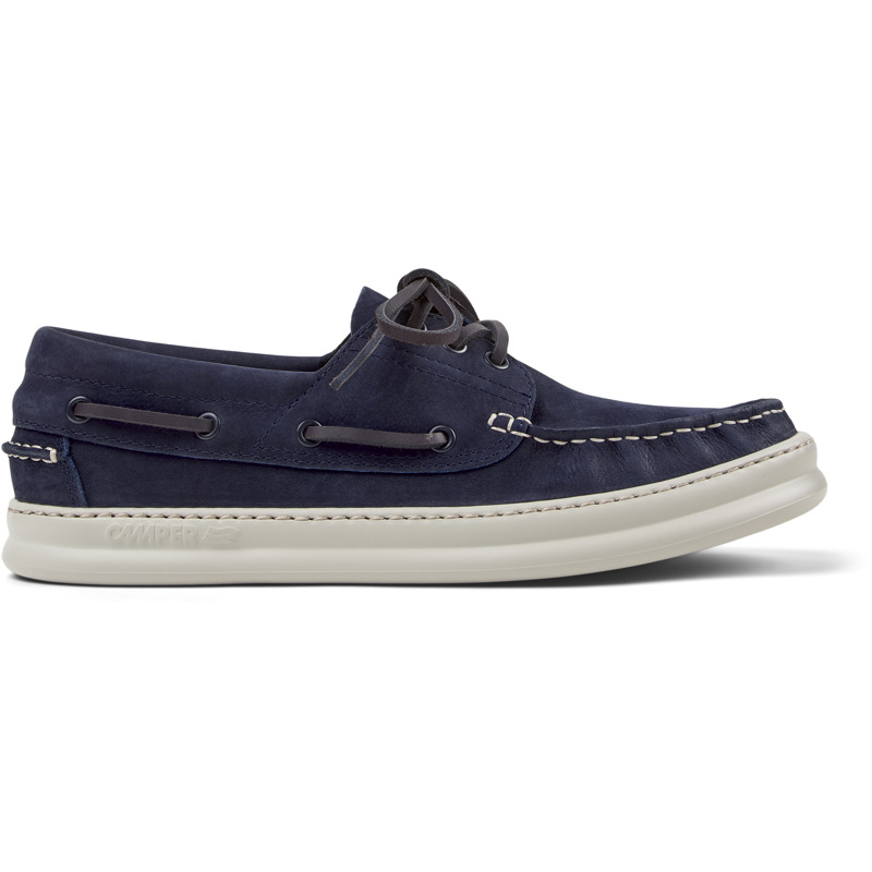 CAMPER Runner - Casual para Hombre - Azul, talla 42, Ante o Piel Vuelta