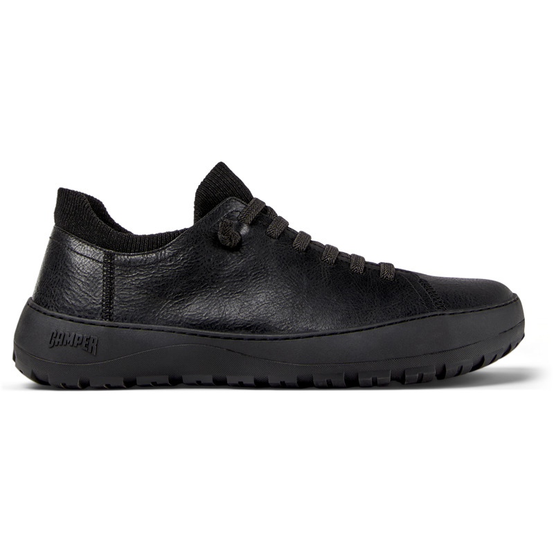 CAMPER Peu Serra - Casual para Hombre - Negro, talla 39, Piel Lisa/Textil