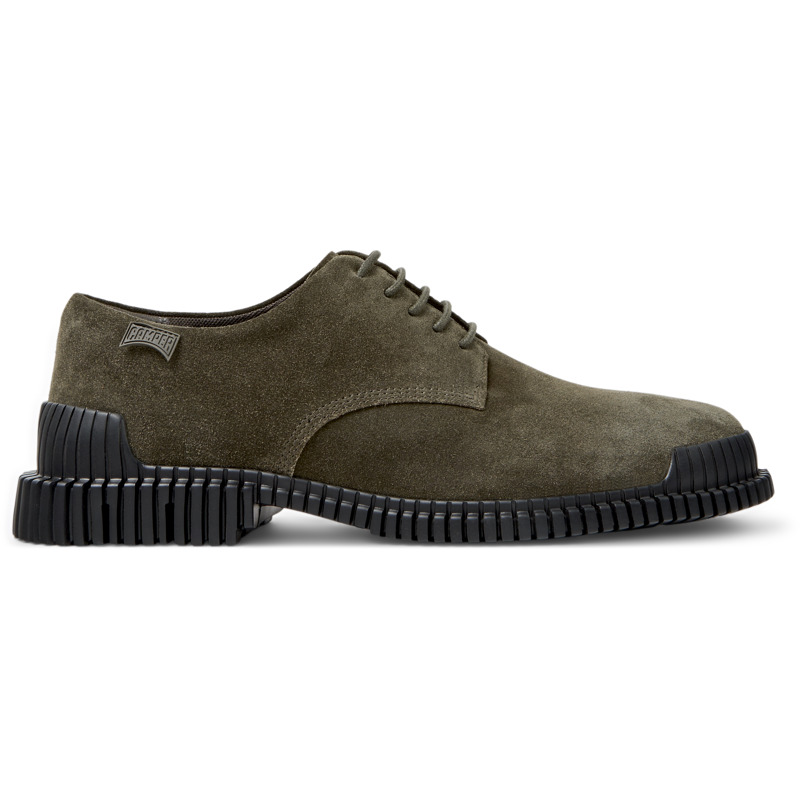 CAMPER Pix - Casual para Hombre - Verde, talla 40, Ante o Piel Vuelta