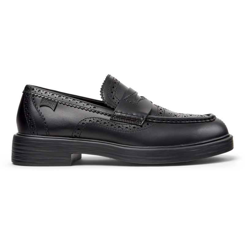 CAMPER Twins - Zapatos de vestir para Hombre - Negro, talla 44, Piel Lisa