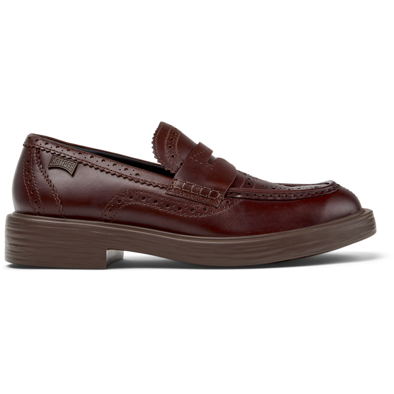 CAMPER Twins - Zapatos de vestir para Hombre - Marron, talla 39, Piel Lisa