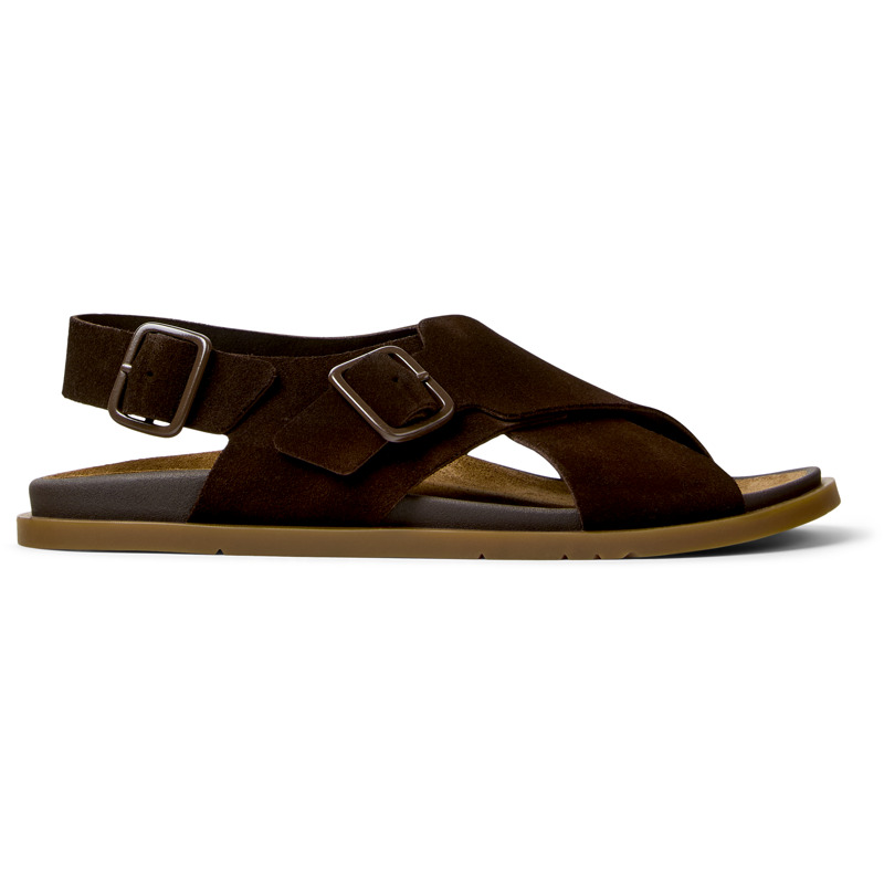 CAMPER Lluc Sandal - Sandalias para Hombre - Marron, talla 39, piel.consumidor11