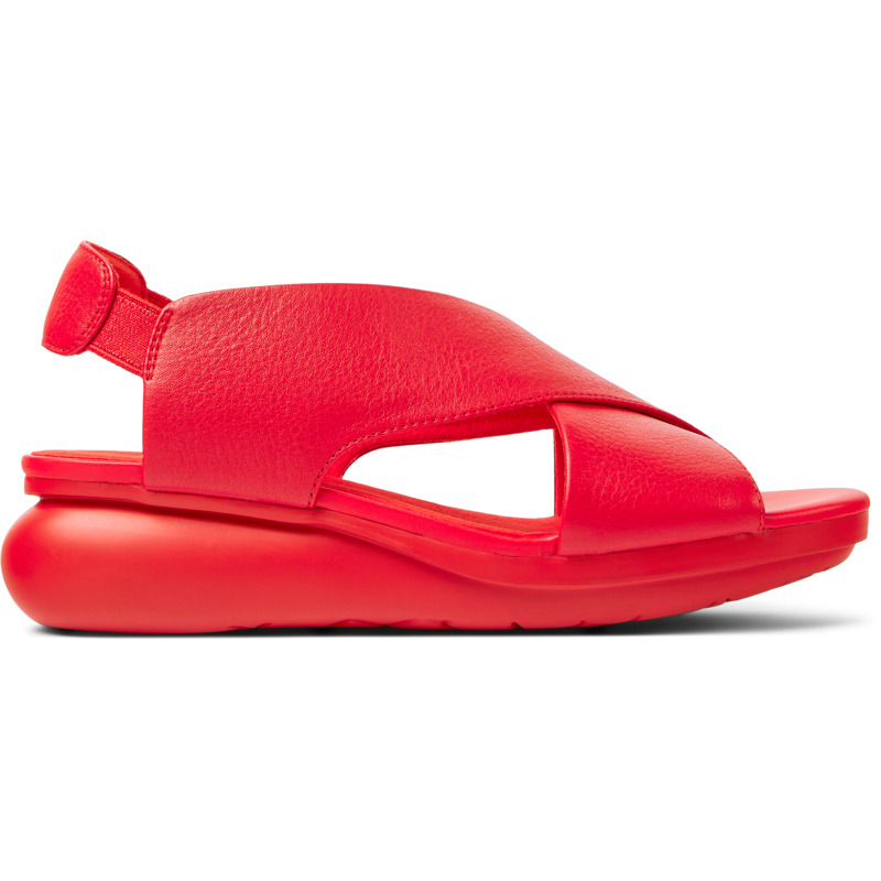 CAMPER Balloon - Sandals For Women - Red, Size 36, Smooth Leather