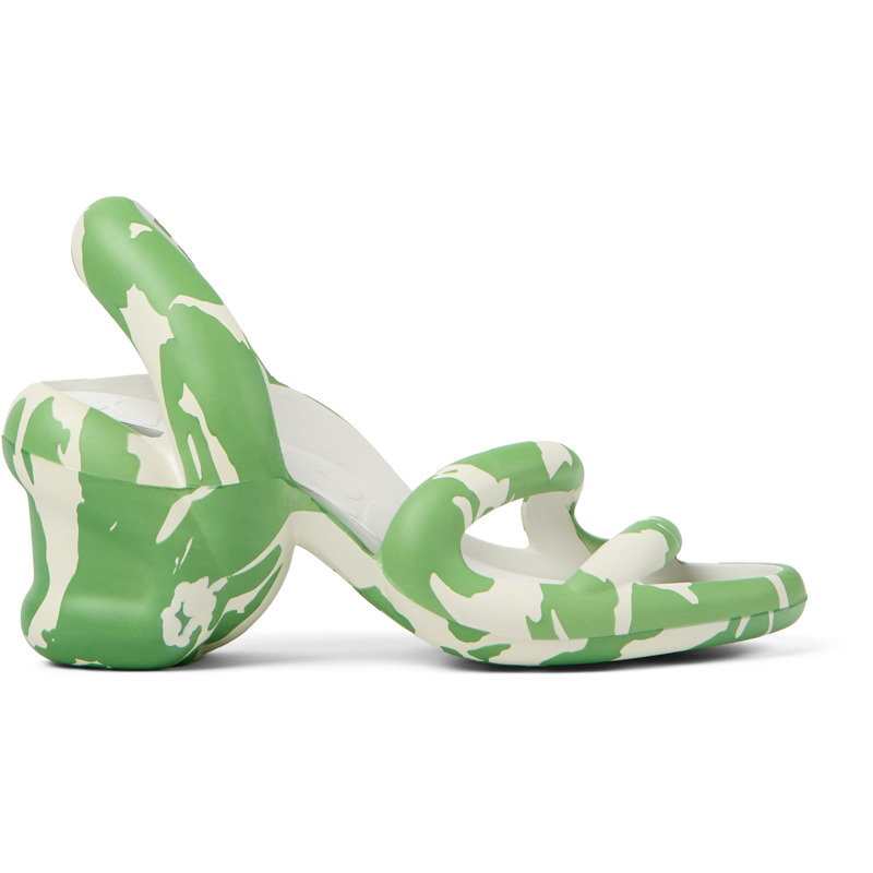 CAMPER Kobarah - Sandales Pour Femme - Blanc,Vert