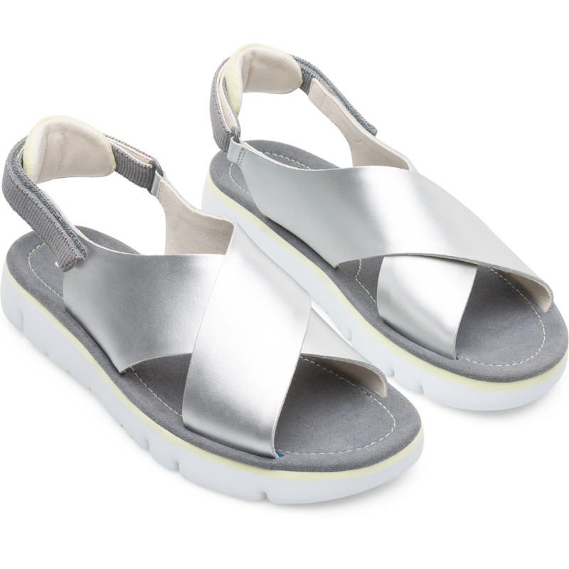 Shop Camper Sandals For Women In Grey