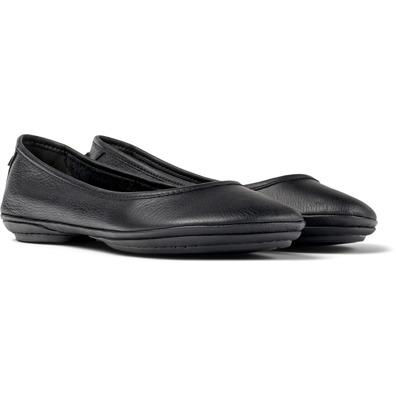 Camper Right - Ballerinas For Women - Black, Size 41, Smooth Leather