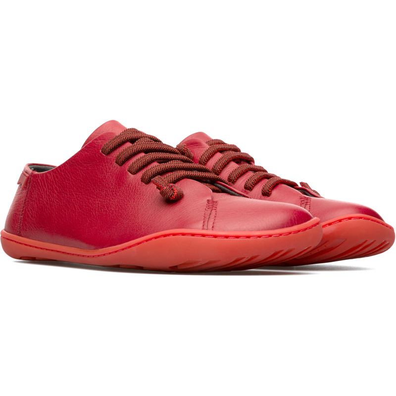 Camper Peu - Casual Para Mujer - Rojo, Talla 11, Piel Lisa