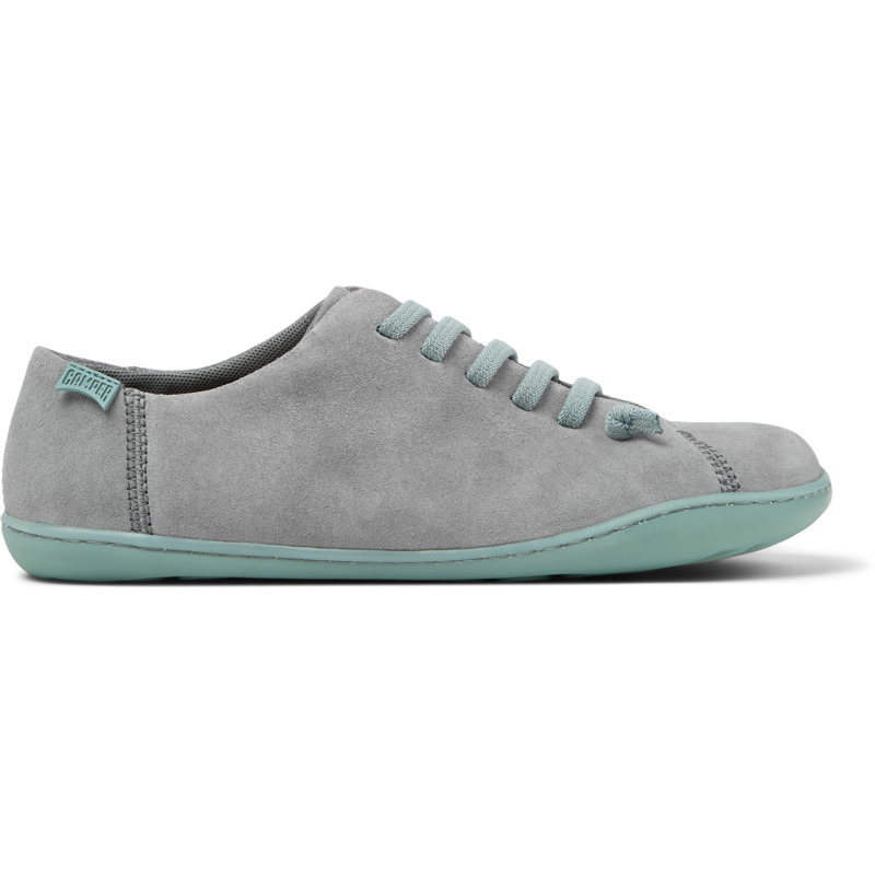 CAMPER Peu - Casual para Mujer - Gris, talla 40, Ante o Piel Vuelta