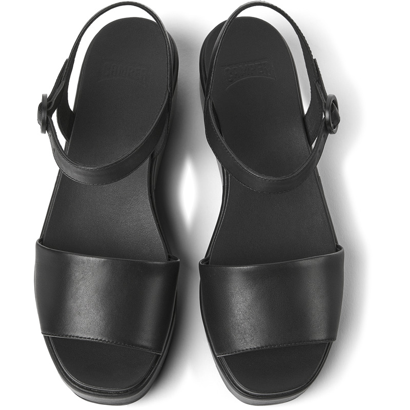 CAMPER Misia - Sandals For Women - Black, Size 35, Smooth Leather