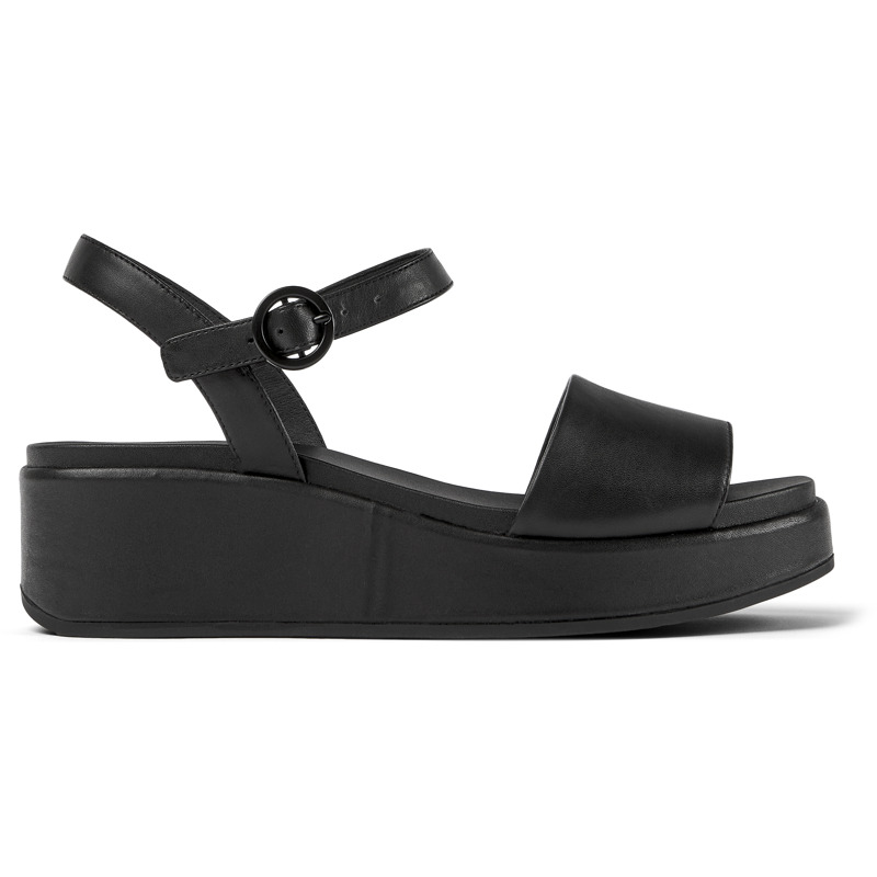 CAMPER Misia - Sandals For Women - Black, Size 35, Smooth Leather