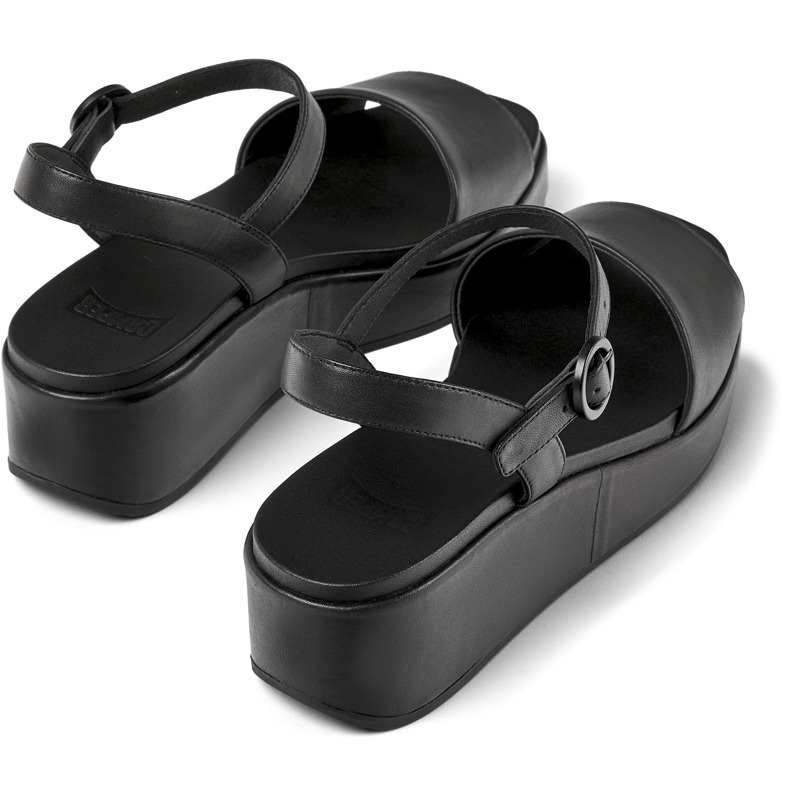 CAMPER Misia - Sandals For Women - Black, Size 35, Smooth Leather