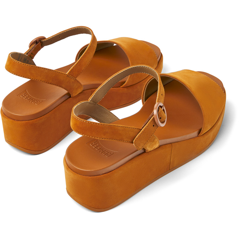 Camper Misia - Sandals For Women - Brown, Size 38, Suede