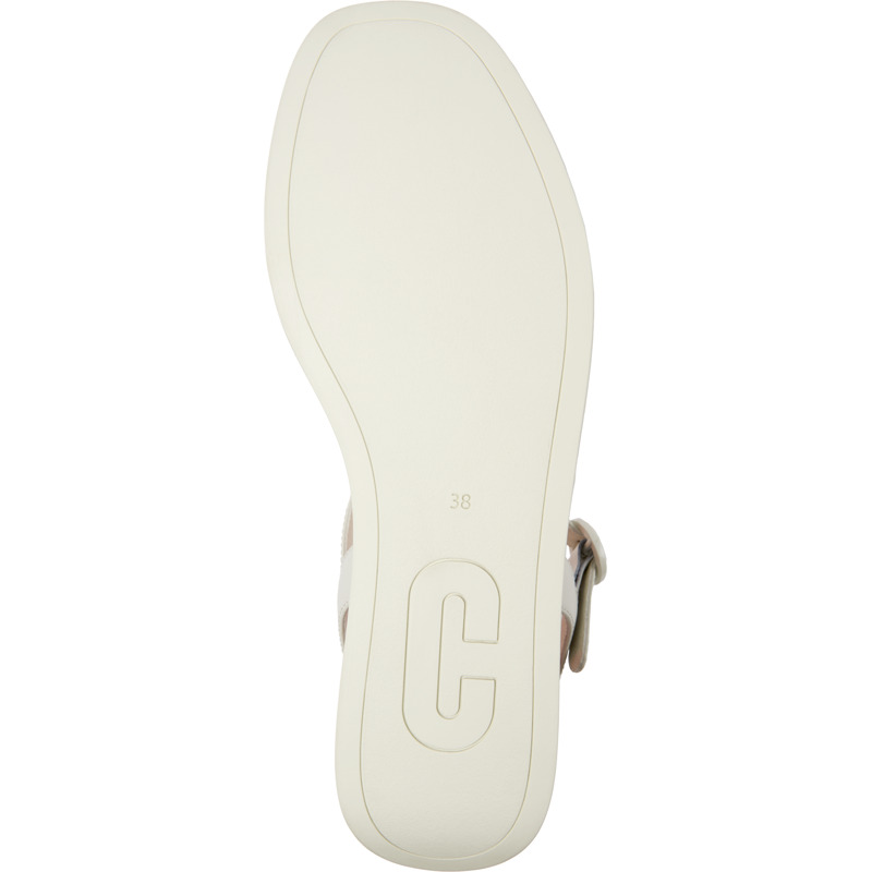 CAMPER Misia - Sandals For Women - White, Size 36, Smooth Leather